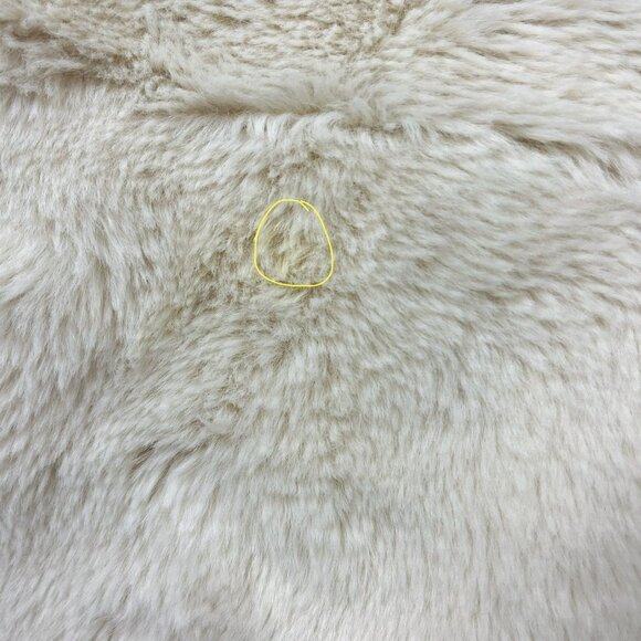 Coldwater Creek Faux Fur Lined Vest Womens 1X Quilted Plus Size Full Zip Cozy - Picture 10 of 10